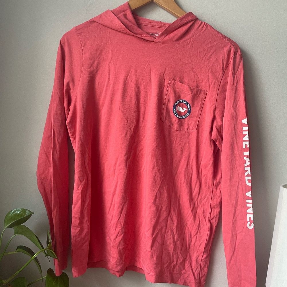 Kid's Vineyard Vines Hoodie-Size L (10-12)